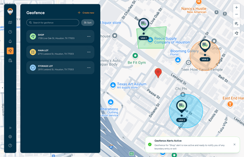 Web Visual - Geofence - 3