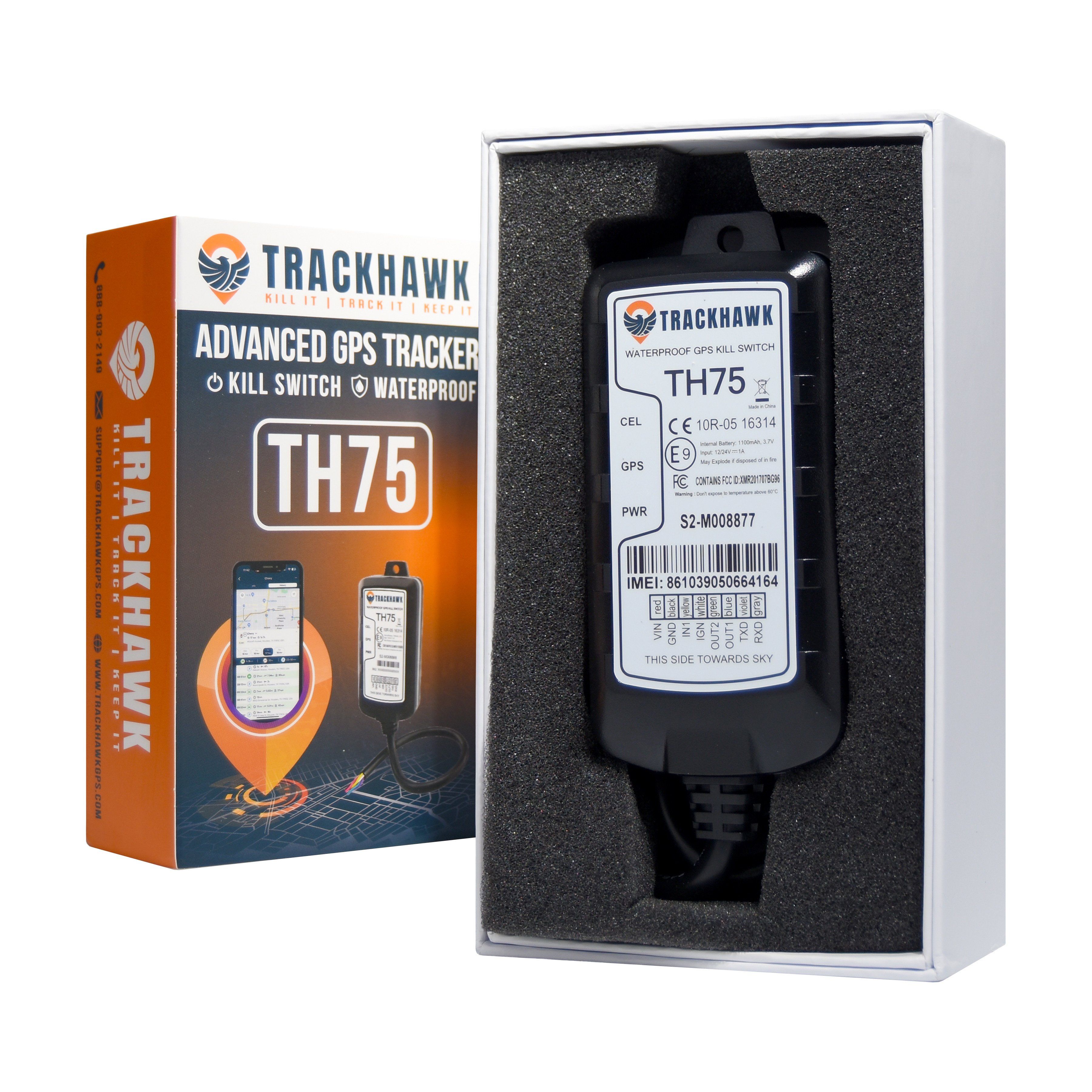 Waterproof GPS Kill Switch With Marine Grade IP67 Rating | Trackhawk GPS